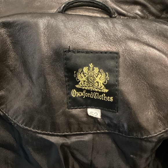 Oxxford Clothes ULTRA Soft Leather Jacket **RARE** Made in Italy XL 44 US - Picture 9 of 9